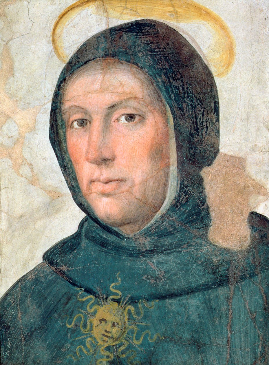 سانت توماس الاكويني (1225-1274) بواسطة فرا بارتولوميو