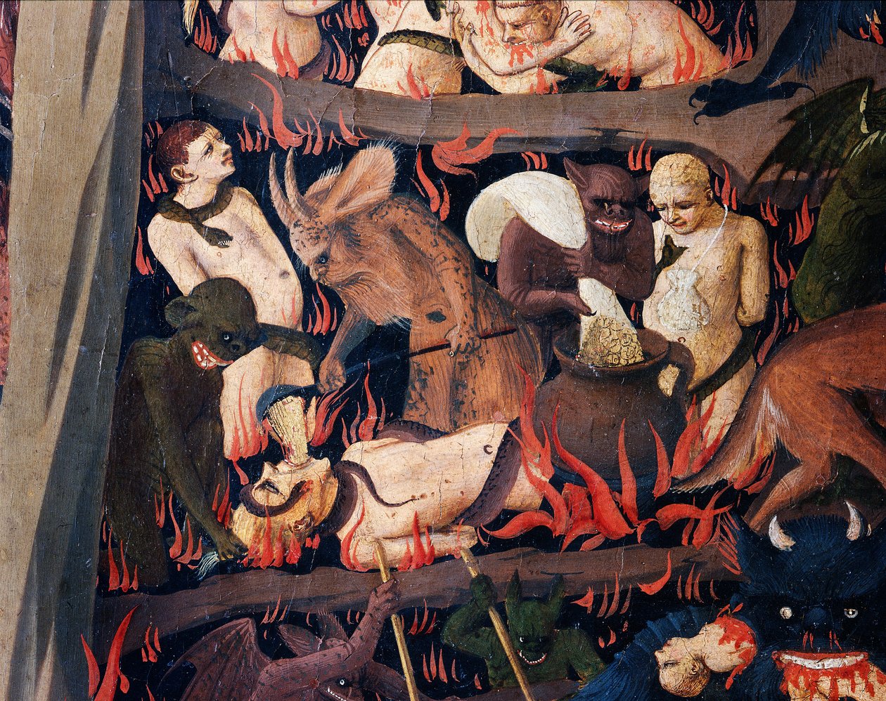 The Last Judgment: Hell (tempera on wood بواسطة فرا أنجيليكو