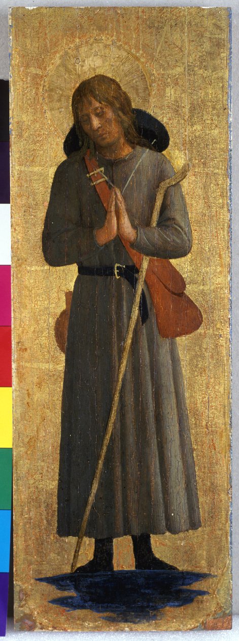 القديس ، c.1435-40 (درجة حرارة على خشب الحور) بواسطة فرا انجيليكو