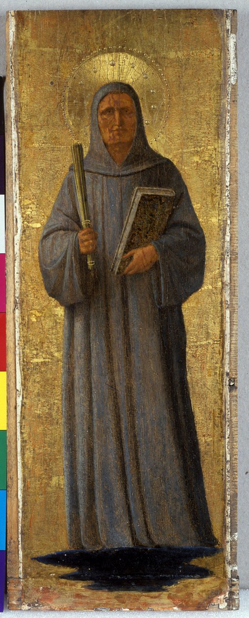سانت برنارد كليرفو ، c.1435-40 (درجة الحرارة على خشب الحور) بواسطة فرا انجيليكو