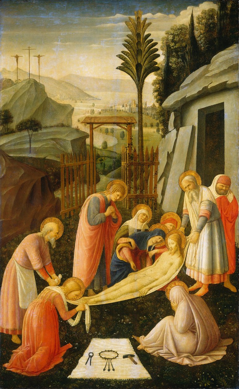 قبر المسيح ، ج. 1450. بواسطة فرا انجيليكو