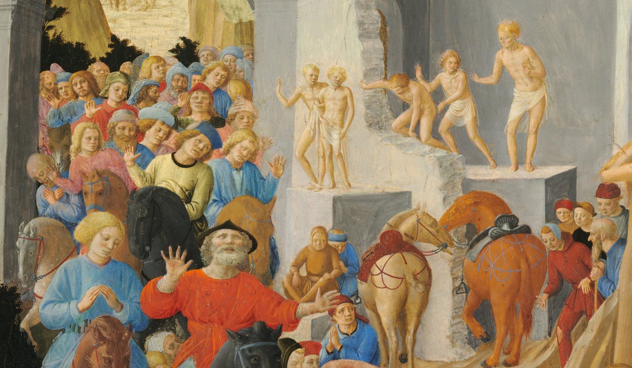 العشق من المجوس بواسطة Fra Angelico و Fra Filippo Lippi