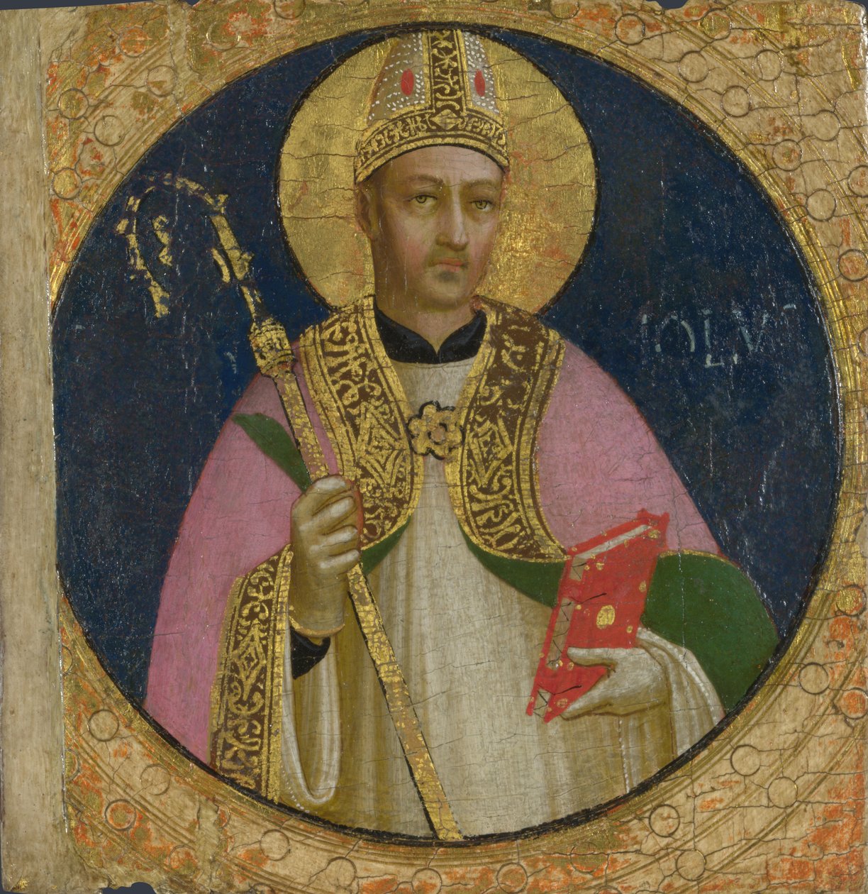 لوحة سانت رومولوس من Fiesole San Domenico Altarpiece ، c. 1423-1424 بواسطة Fra Giovanni Angelico da Fiesole