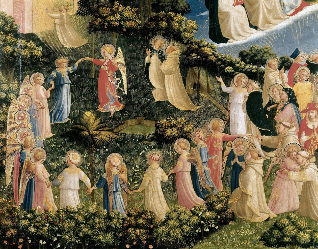 تفاصيل الحكم الأخير ، حوالي 1432. بواسطة Fra Giovanni Angelico da Fiesole
