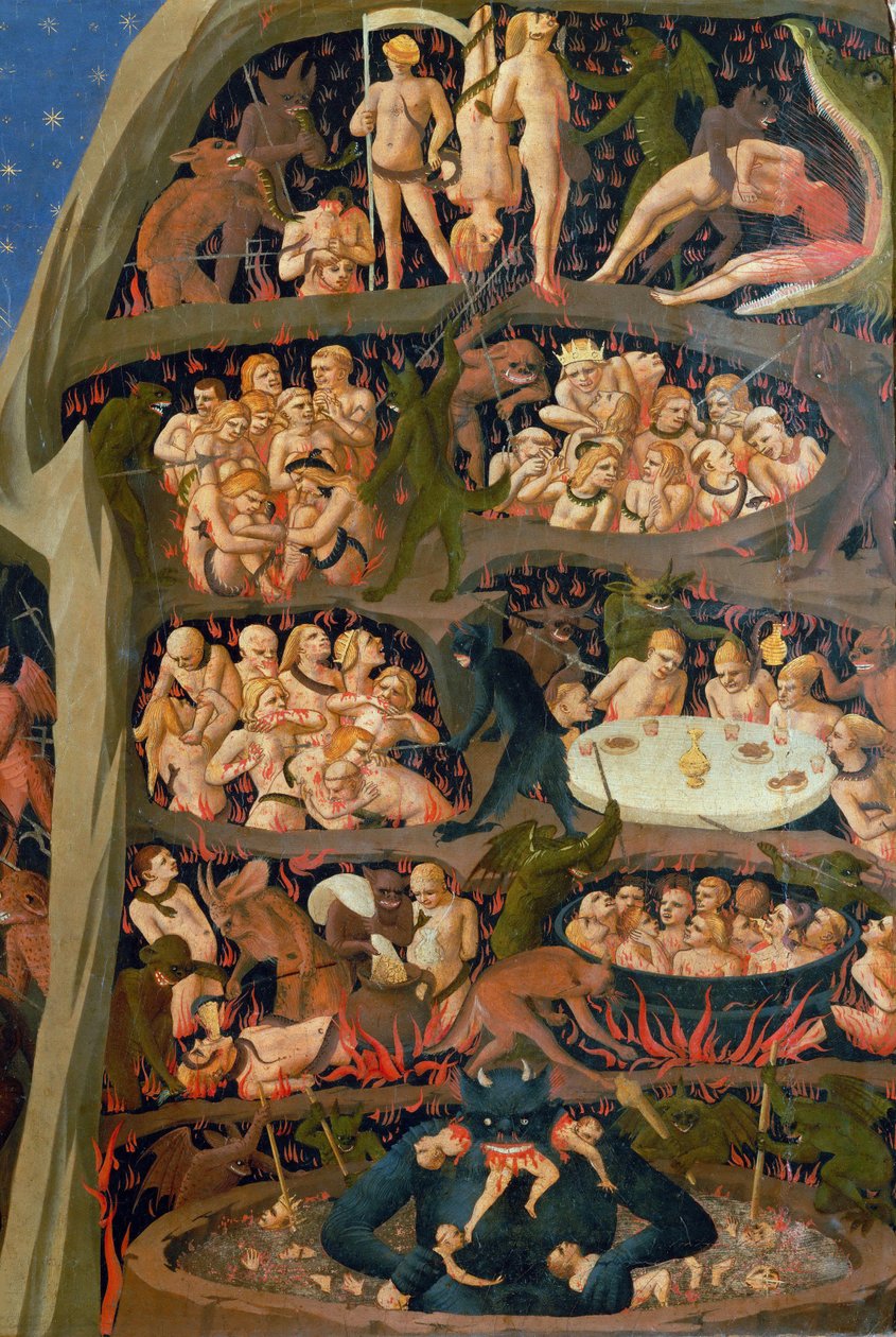 تفاصيل الحكم الأخير ، حوالي 1432. بواسطة Fra Giovanni Angelico da Fiesole
