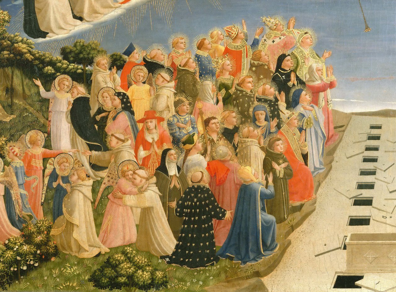 تفاصيل الحكم الأخير ، حوالي 1432. بواسطة Fra Giovanni Angelico da Fiesole