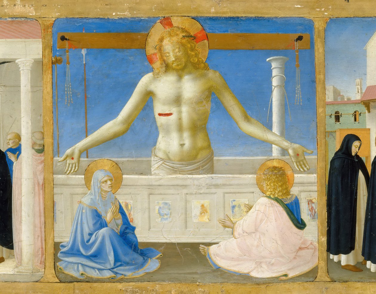 قيامة بريديلا القابلة للتتويج تتويج العذراء ، 1430 م بواسطة Fra Giovanni Angelico da Fiesole