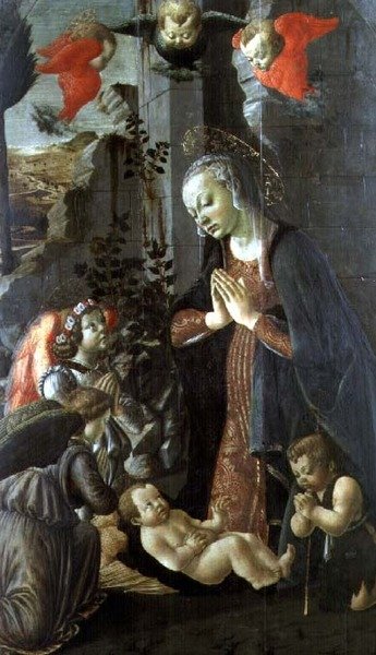 مادونا والطفل (لوحة) بواسطة Fra da Pistoia Paolino