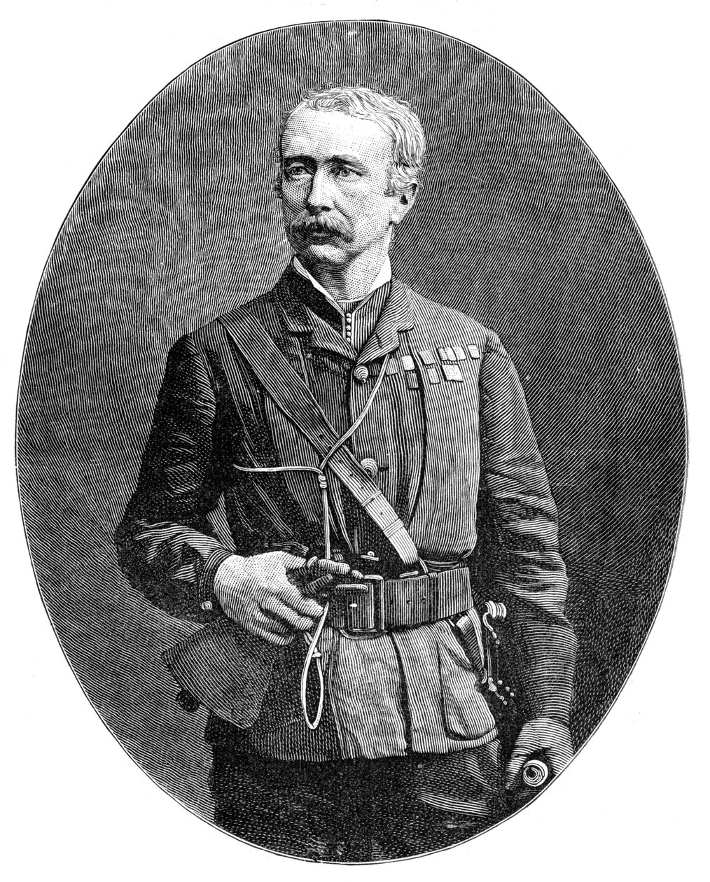 Garnet Joseph Wolseley ، 1st Viscount Wolseley ، جندي بريطاني من أصل إيرلندي ، 1900. بواسطة فراديل ويونغ