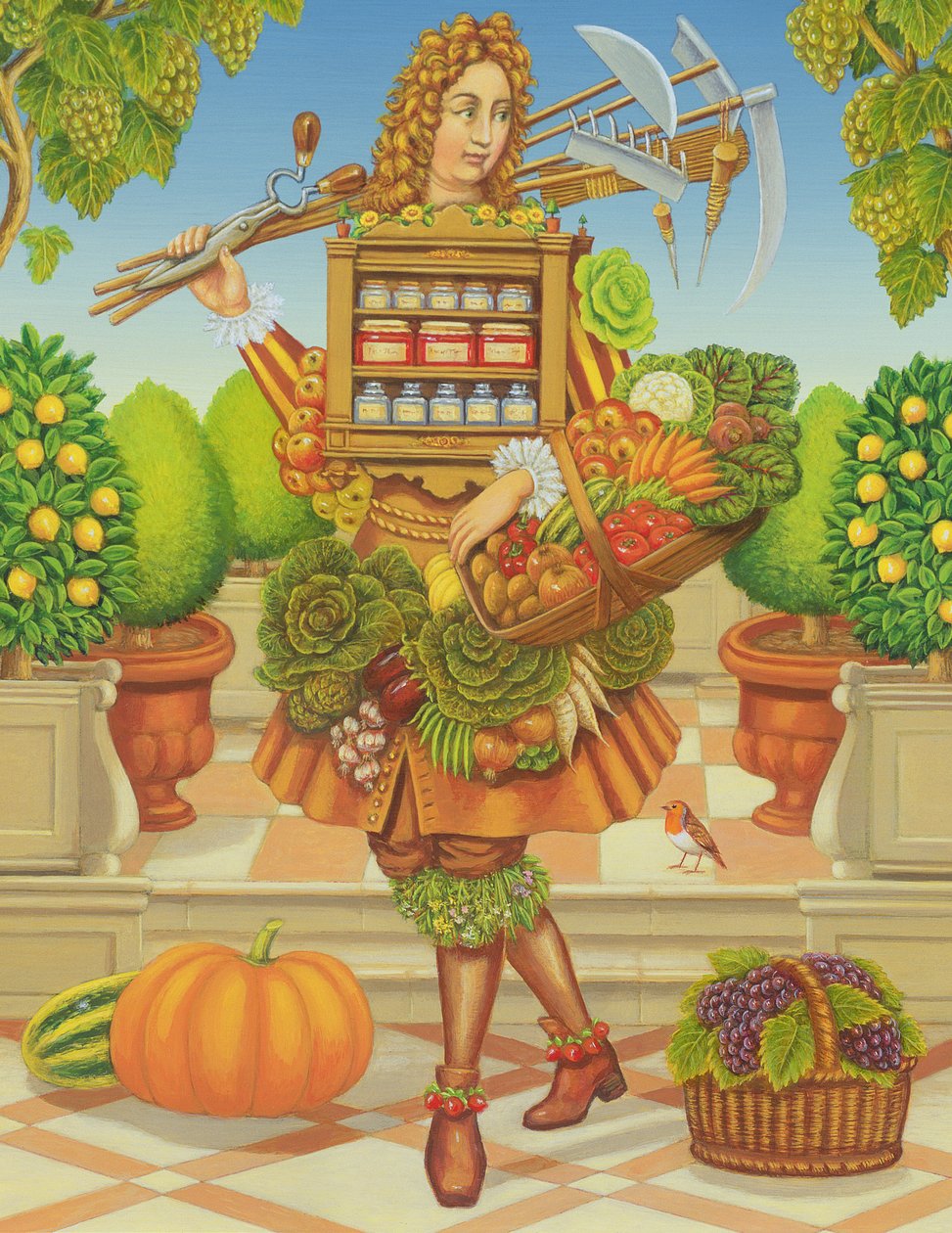 The Kitchen Gardener، 2001 بواسطة فرانسيس برومفيلد