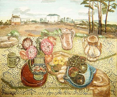 نافذة البلد ، حوالي 1929-31 (زيت على قماش) بواسطة فرانسيس هودكينز