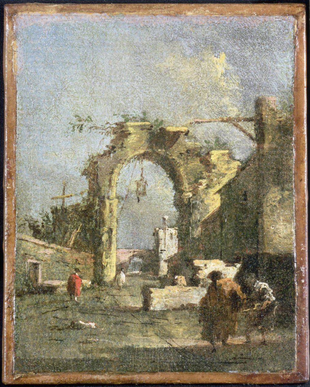 A Capriccio - أطلال ، القرن الثامن عشر بواسطة فرانشيسكو غواردي