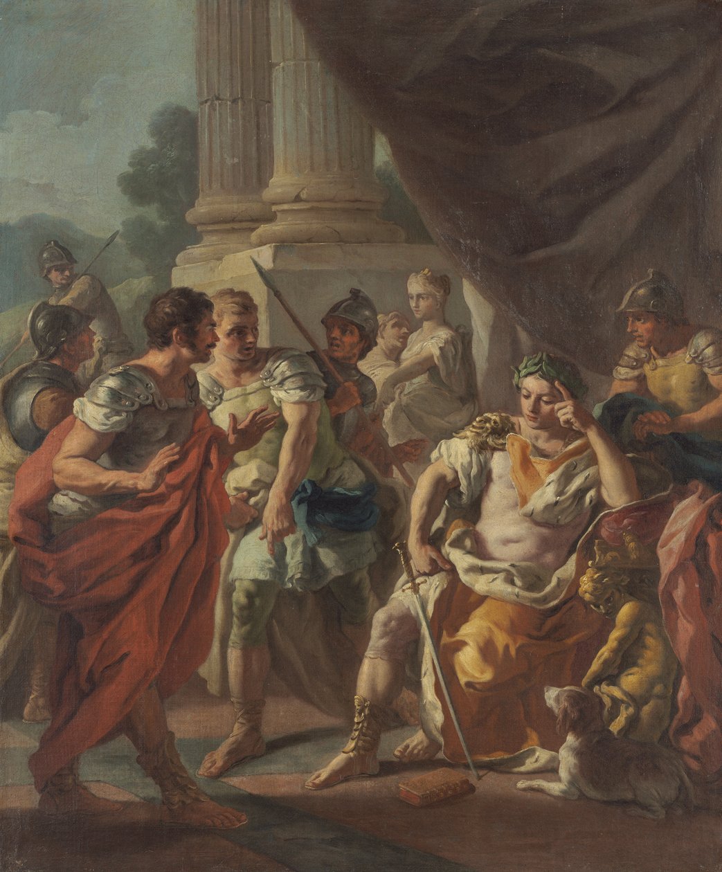 ألكسندر كوندمينج كاذبة الثناء ، 1760-9 بواسطة فرانشيسكو دي مورا
