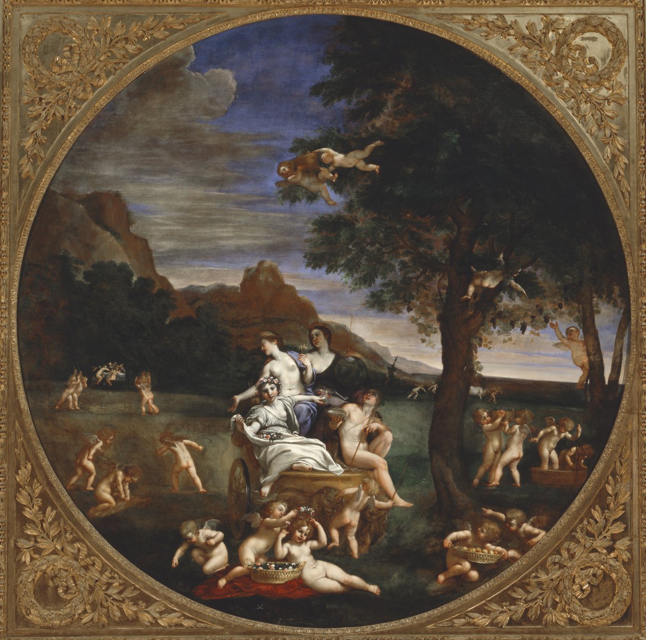 عنصر الأرض ، 1625-28 بواسطة فرانشيسكو ألباني