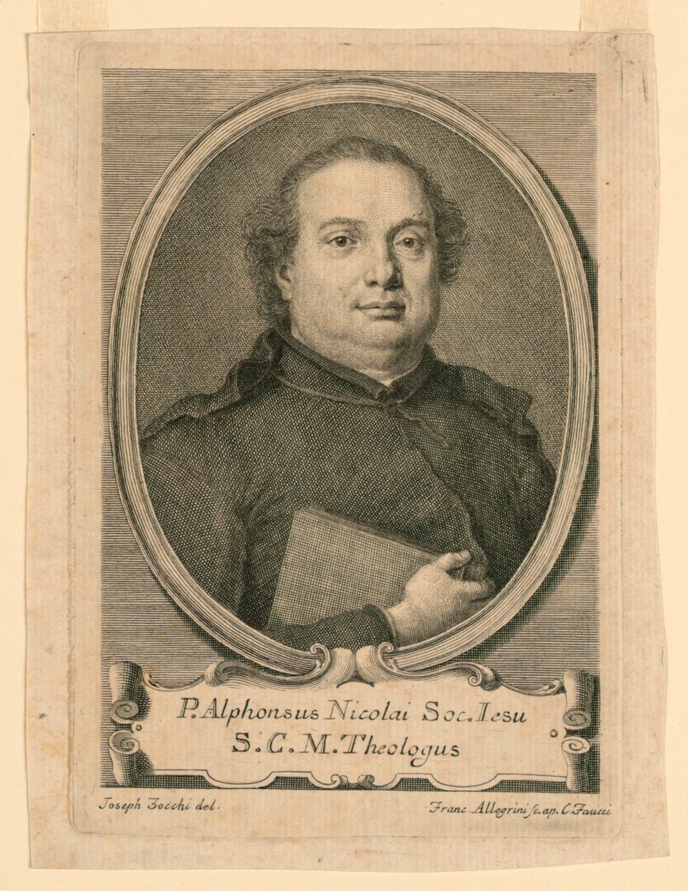 صورة لـ P. Alphonsus Nicolai of Society of Jesus بواسطة فرانشيسكو أليجريني