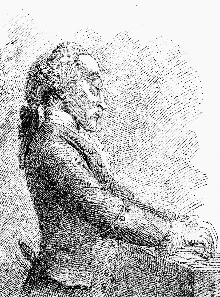 دكتور أرني ، 1782. بواسطة فرانشيسكو بارتولوزي