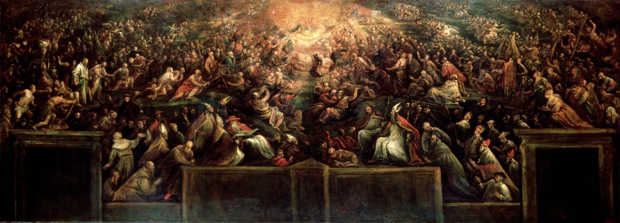 الجنة ، c1582-c1585. بواسطة فرانشيسكو باسانو الأصغر