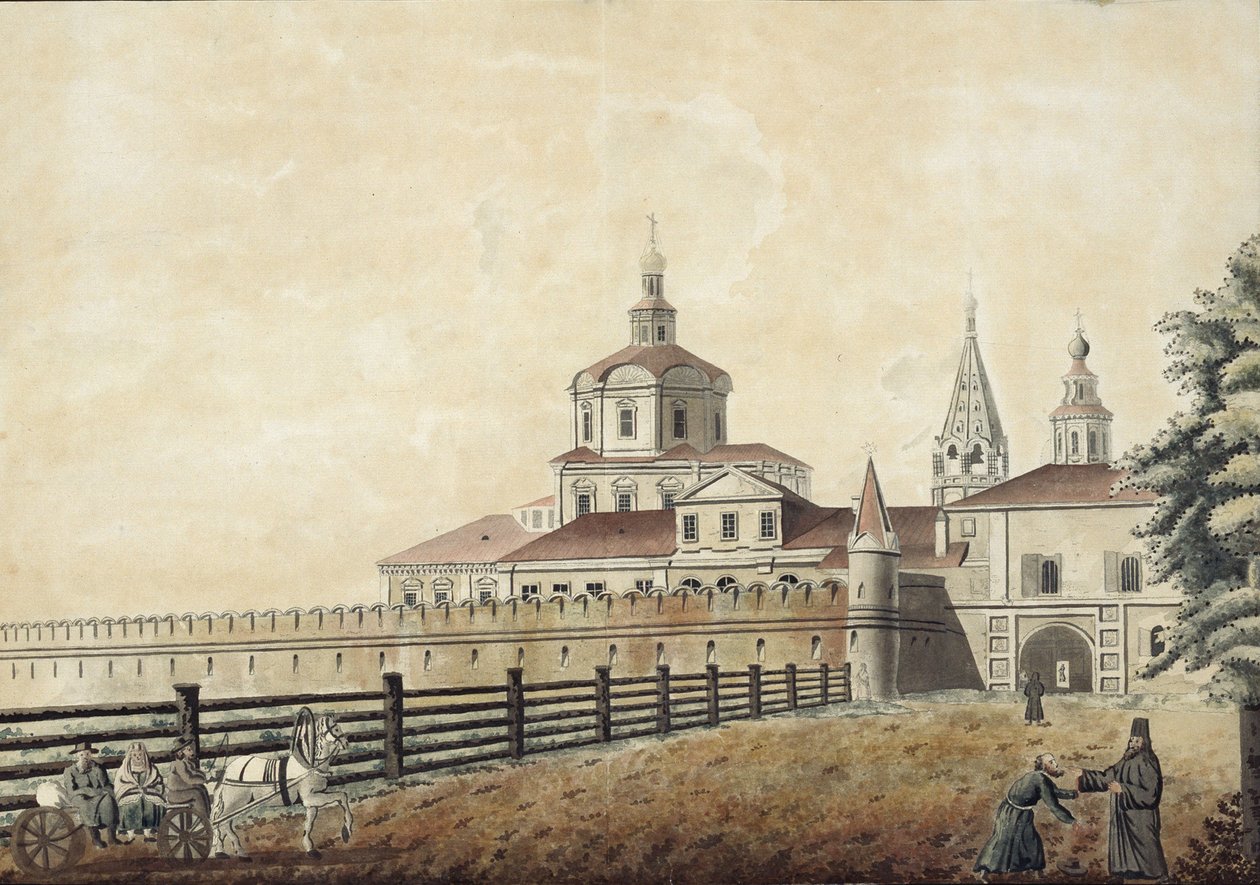 دير القديس أندرونيك في موسكو ، 1780 بواسطة فرانشيسكو كامبوريسي