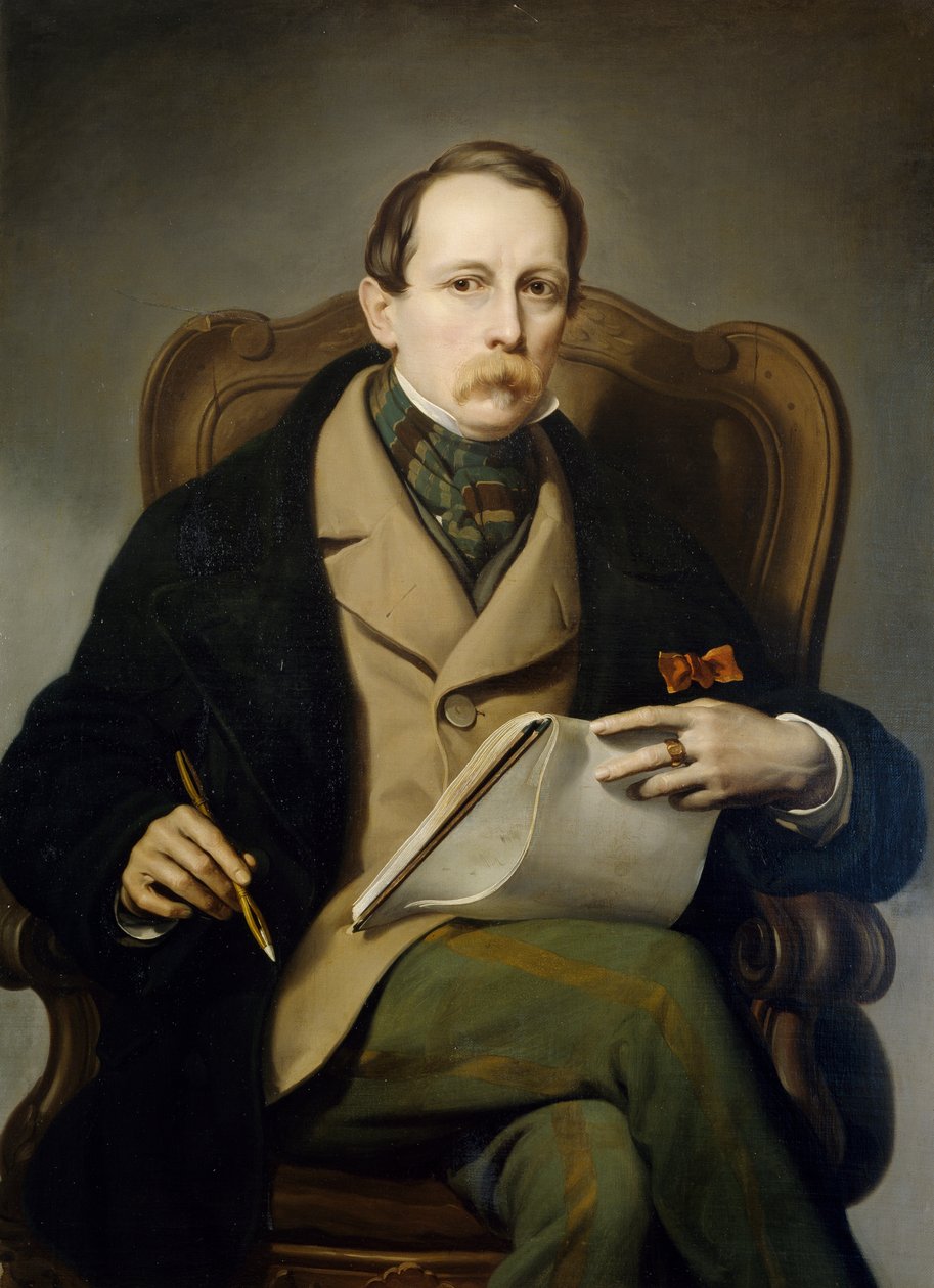 بورتريه ذاتي ، بقلم فرانسيس كوجيتي (1802-1875) بواسطة فرانشيسكو كوجيتي