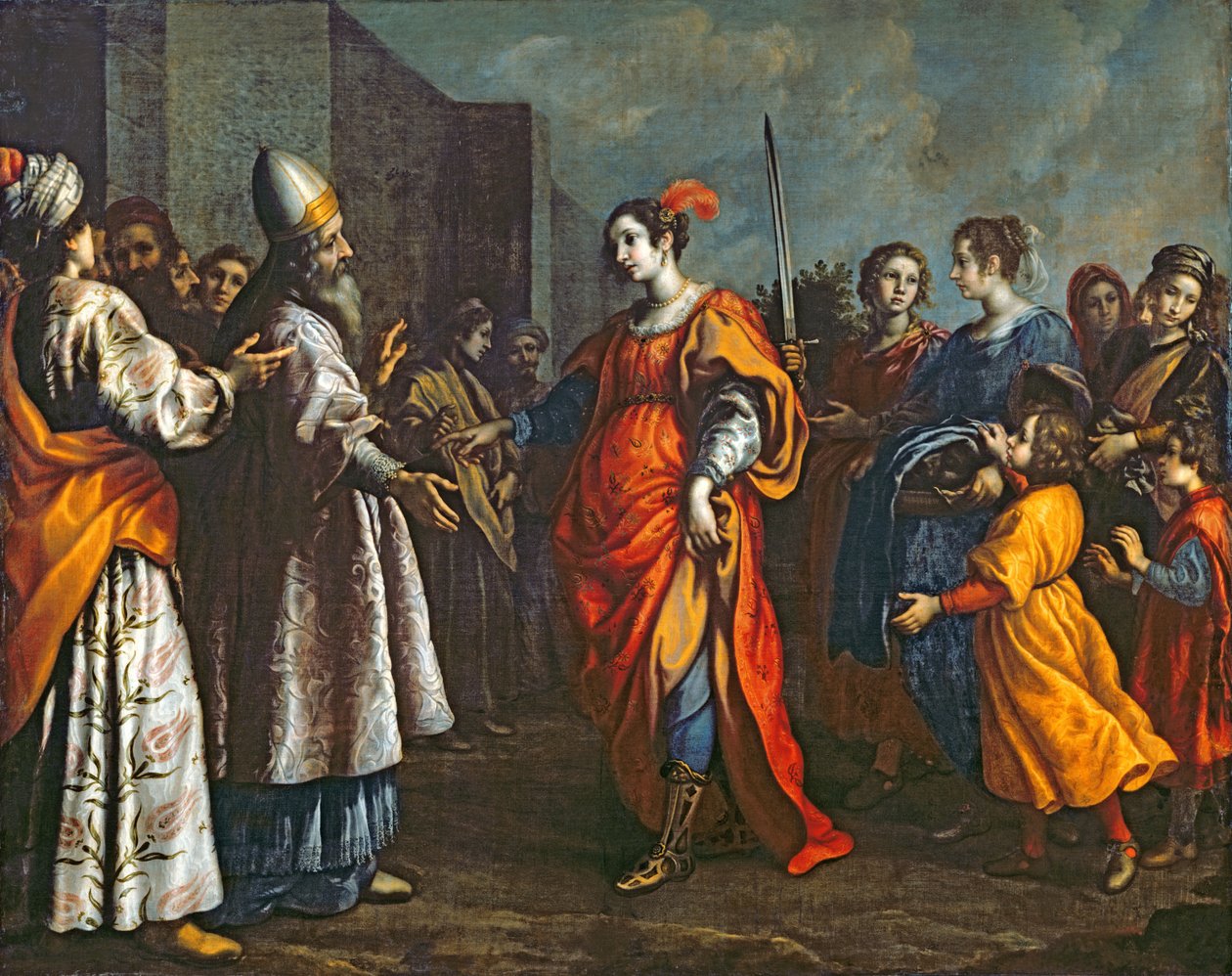انتصار جوديث ، 1620-30 بواسطة فرانشيسكو كورادي