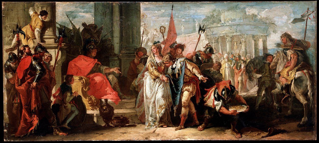 شهامة Scipio Africanus ، c1727-1769 بواسطة فرانشيسكو فونتيباسو