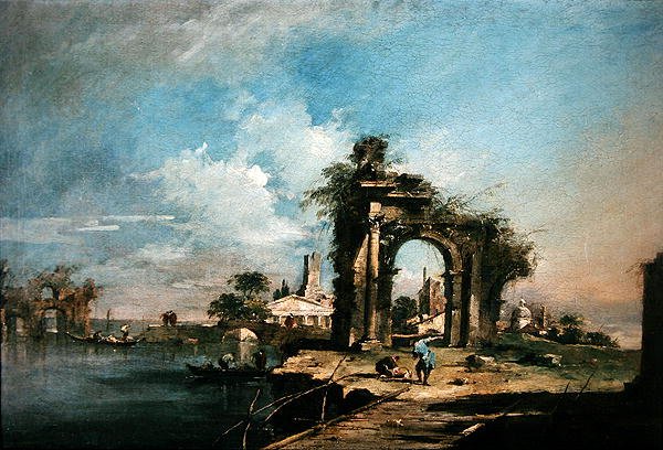 Capriccio بقوس محطم (زيت) (انظر 35489) بواسطة فرانشيسكو غواردي