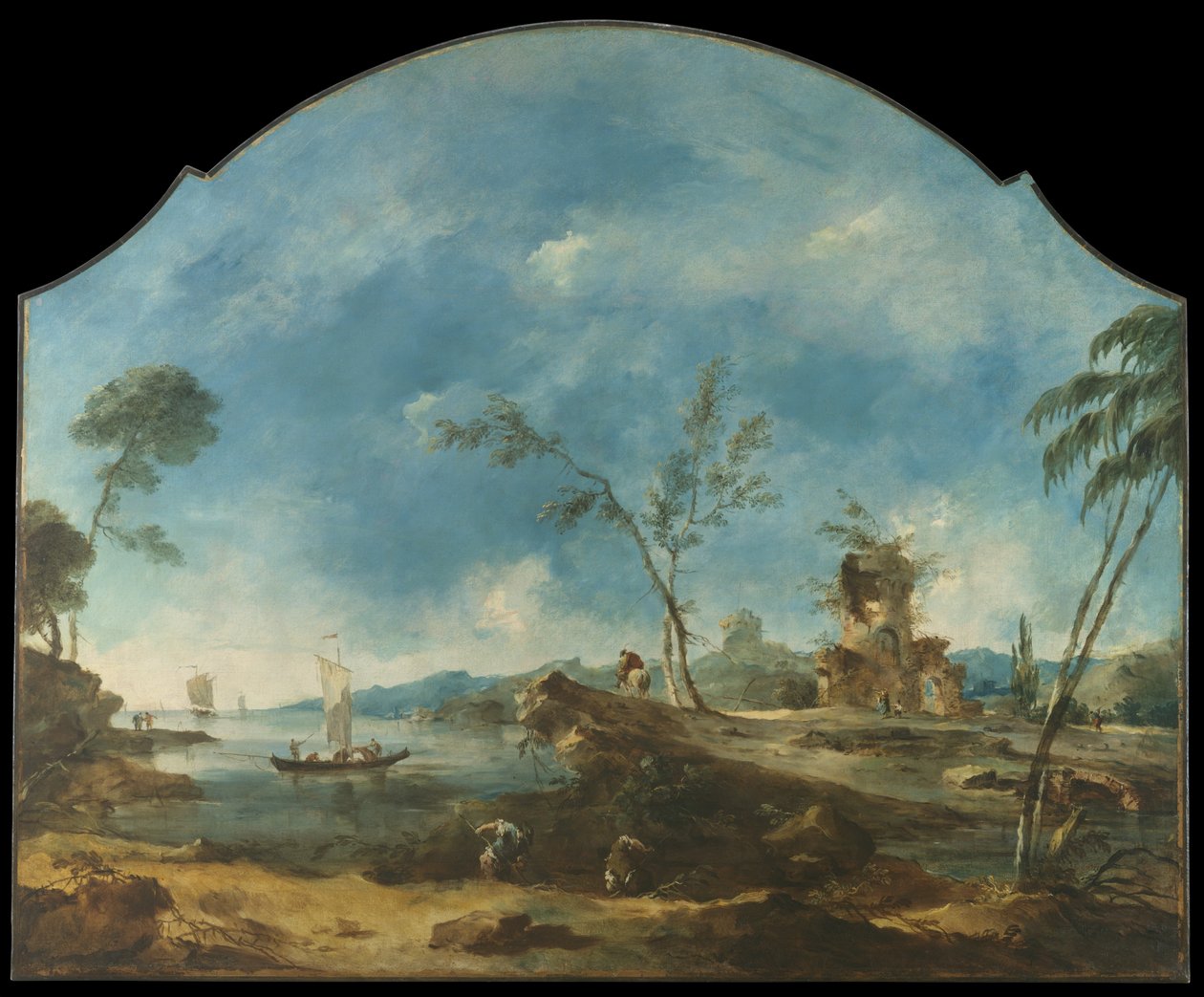 منظر رائع ، كاليفورنيا. 1765. بواسطة فرانشيسكو غواردي