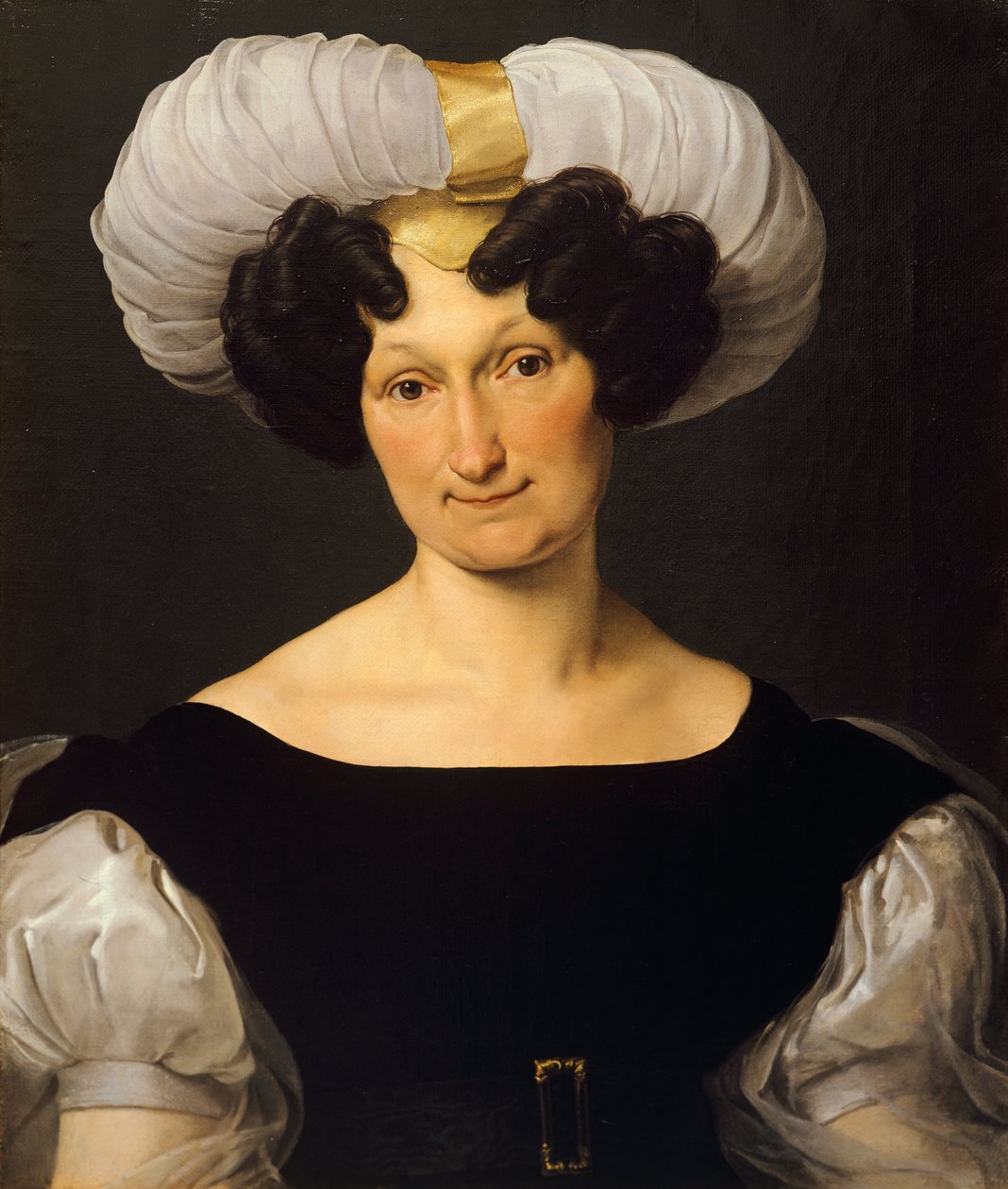 صورة لفرانسيس ماجنوني دي إنتيغنانو ديل أكوافريددا ، بقلم فرانشيسكو هايز (1791-1882) ، زيت على قماش ، 60 × 50 سم بواسطة فرانشيسكو هايز