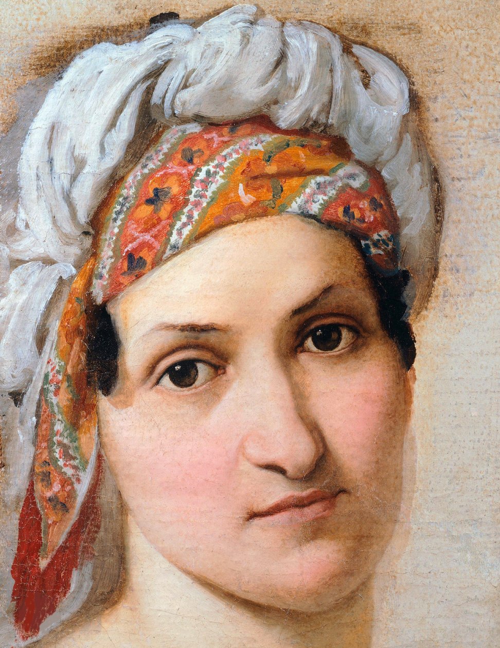 صورة لزوجته فينتشنزا سكاتشيا 1816. بواسطة فرانشيسكو هايز