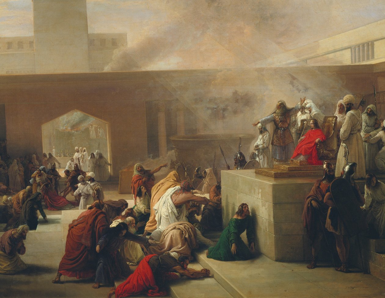 تتويج Joas ، 1839 بواسطة فرانشيسكو هايز