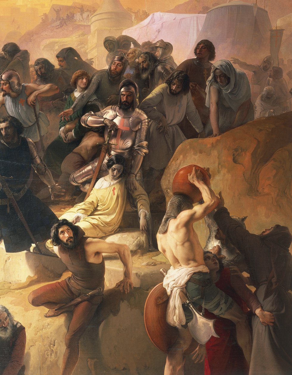 تفاصيل العطش الذي عانى منه الصليبيون الأوائل في القدس ، بقلم فرانشيسكو هايز بواسطة فرانشيسكو هايز
