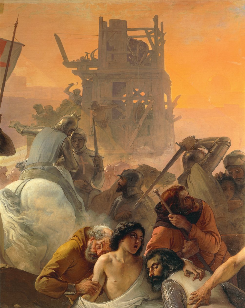تفاصيل العطش الذي عانى منه الصليبيون الأوائل في القدس ، بقلم فرانشيسكو هايز بواسطة فرانشيسكو هايز