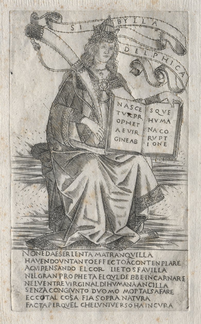 The Sibyls: The Delphian Sibyl ، 1400s. بواسطة فرانشيسكو روسيلي