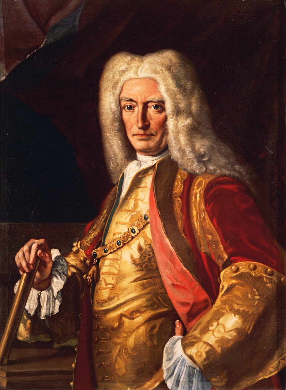 Portrait of Count Aloys Thomas Raimund Von Harrach, Viceroy of Naples, ca 1730, by Francesco Solimena (1657-1747), oil on canvas, 98x74 cm بواسطة فرانشيسكو سوليمينا