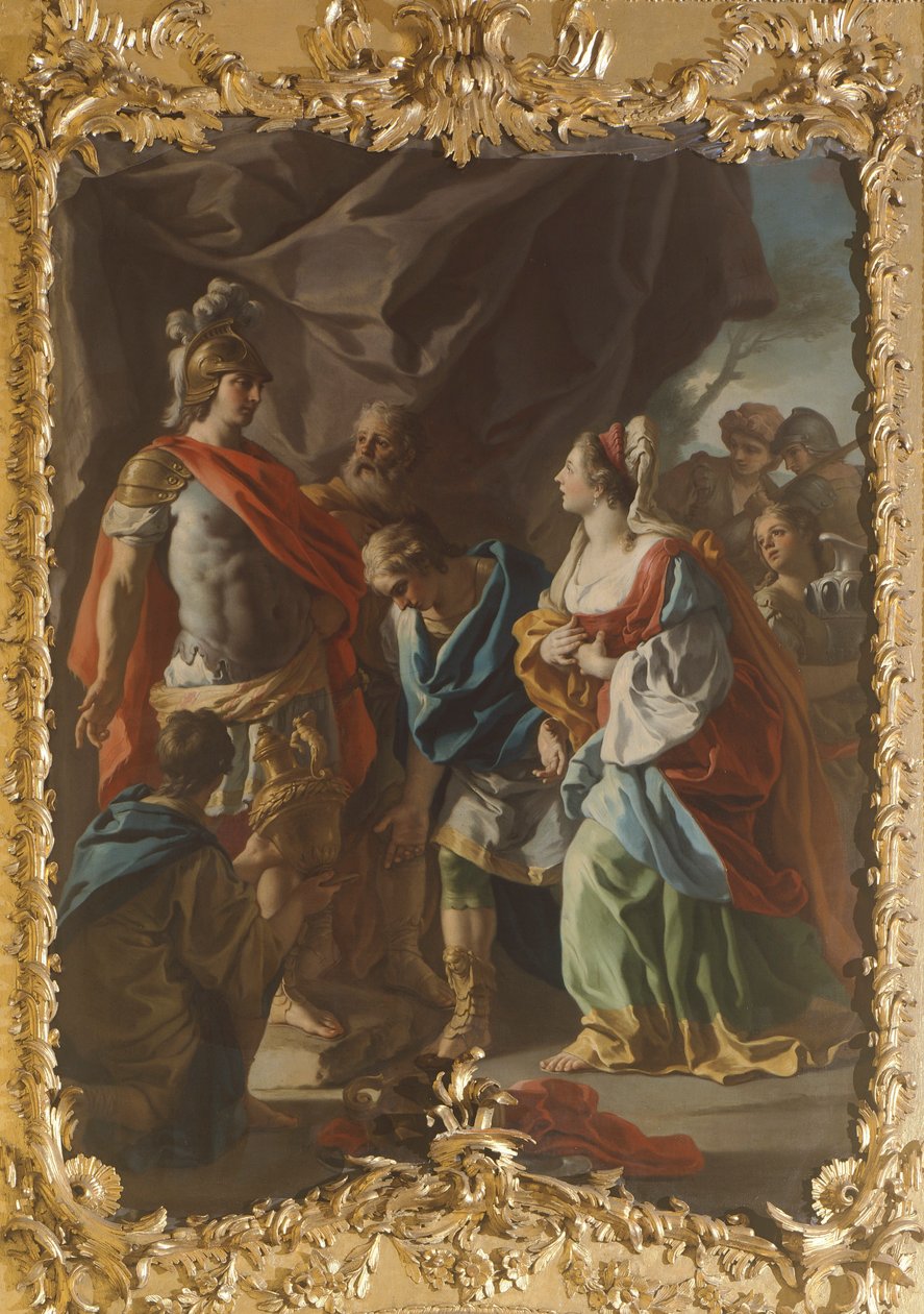 قصص الإسكندر ، بقلم فرانشيسكو دي مورا (1696-1782) بواسطة فرانشيسكو دي مورا
