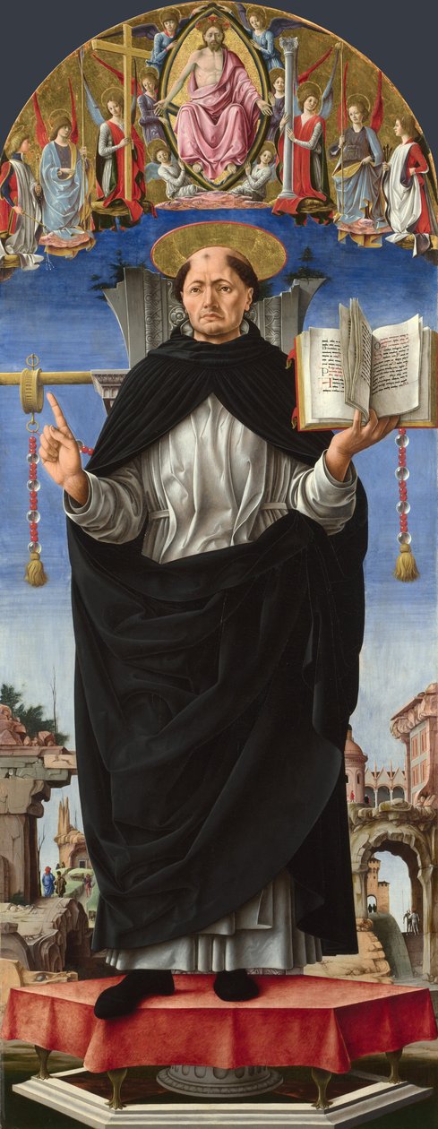 سانت فنسنت فيرير ، ج. 1473-1475. بواسطة فرانشيسكو ديل كوسا