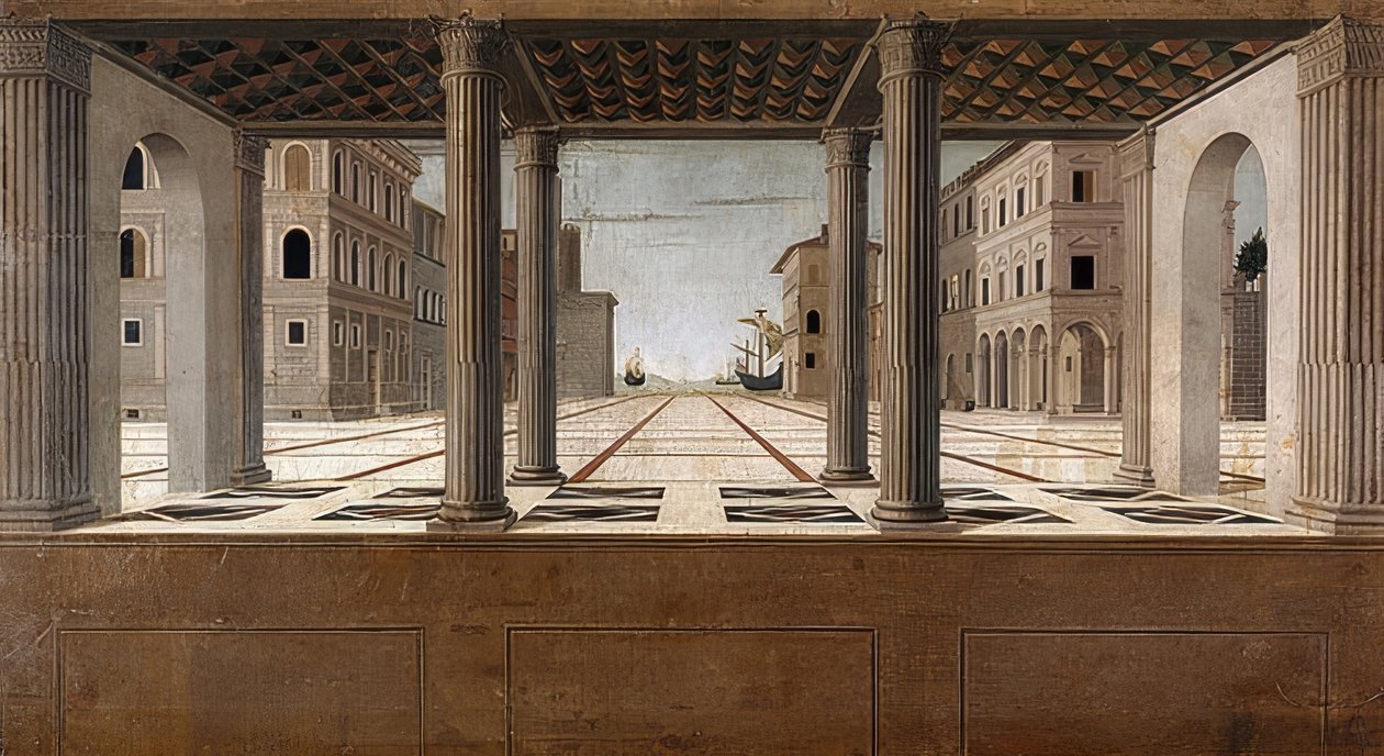 محضر معماري. حوالي 1490-1500 بواسطة فرانشيسكو دي جورجيو مارتيني