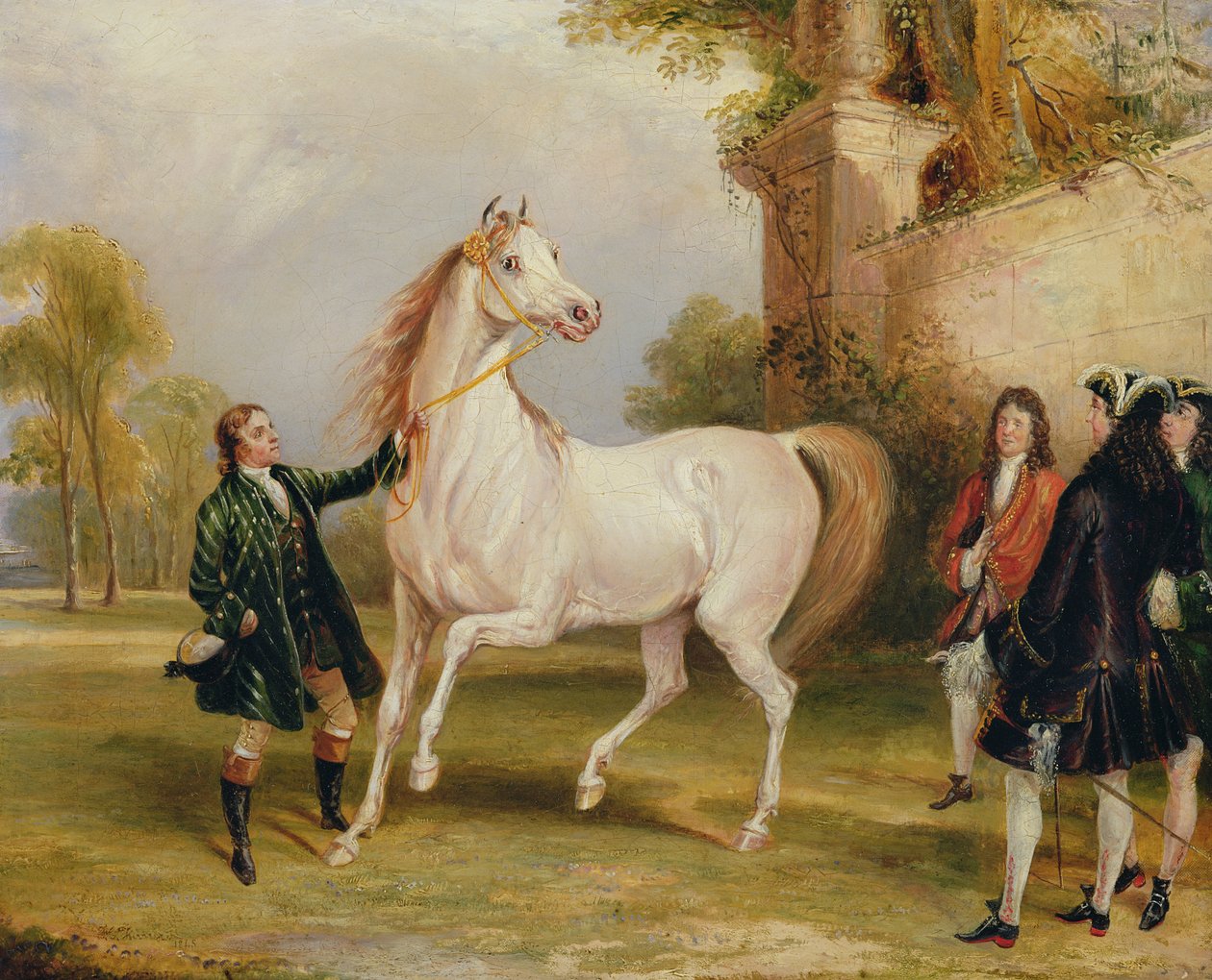 إيرل جودلفين &39;Roxana&39; الذي يحتفظ به الفارس ، 1845 (الزوج إلى 378788) بواسطة فرانسيس كالكرافت تيرنر
