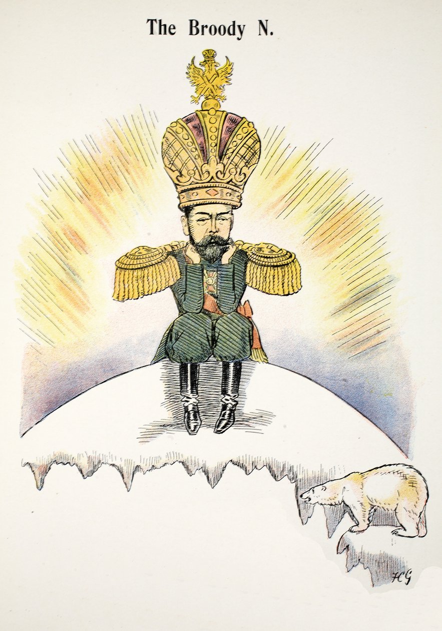 The Broody N ، رسم توضيحي من الأبجدية Struwwelpeter ، الآية التي كتبها Harold Begbie (1871–1929) بواسطة فرانسيس كاروثرز جولد