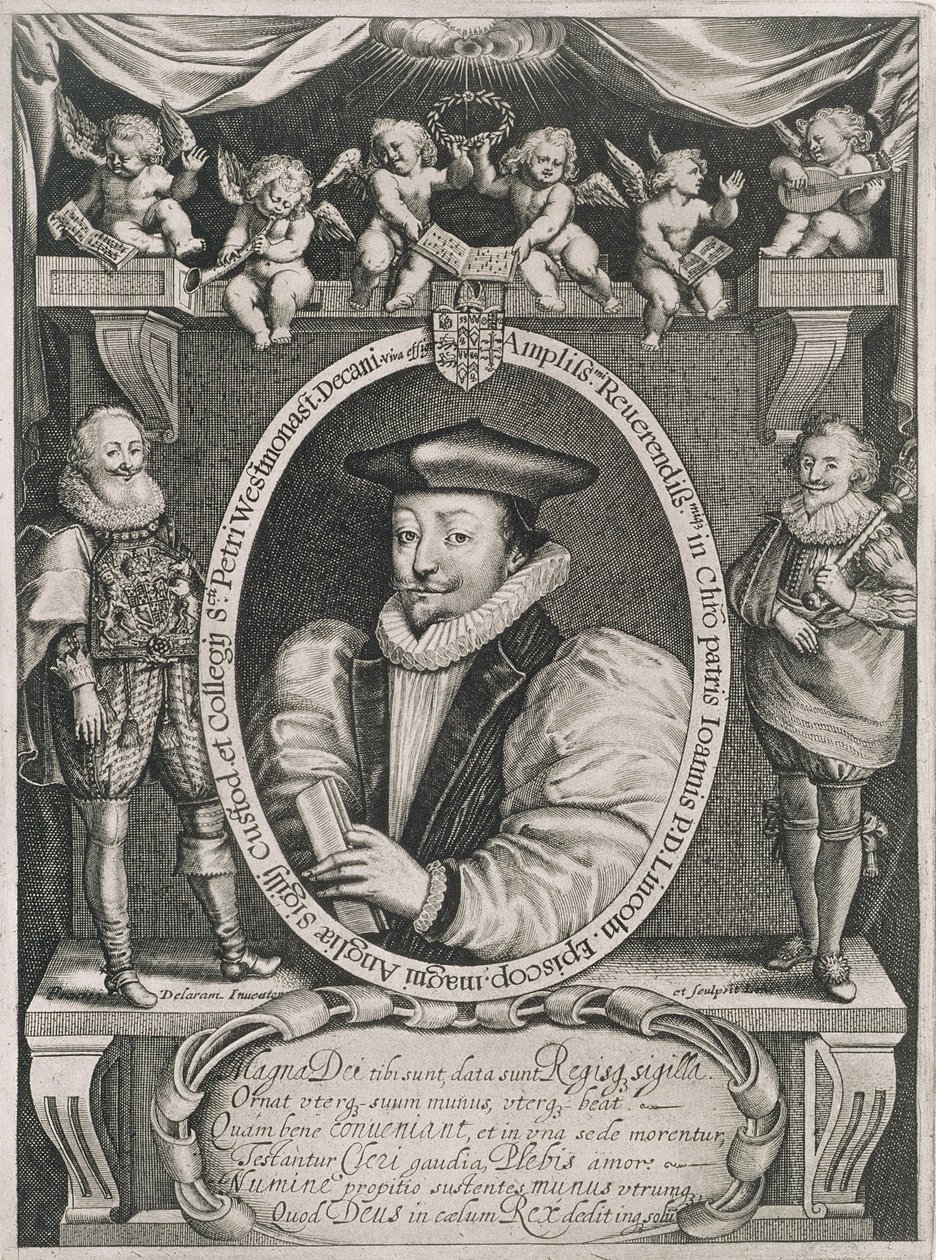 صورة جون ويليامز (1582-1650) أسقف لنكولن وعميد وستمنستر ، نقشها الفنان ، c.1621 بواسطة فرانسيس ديلارام