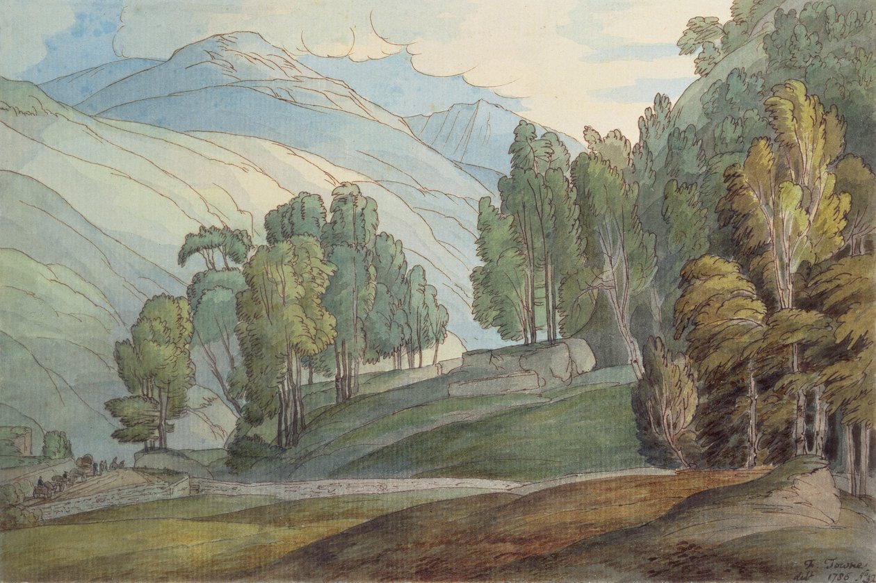 فالى سانت جون ، 1786 بواسطة فرانسيس تاون