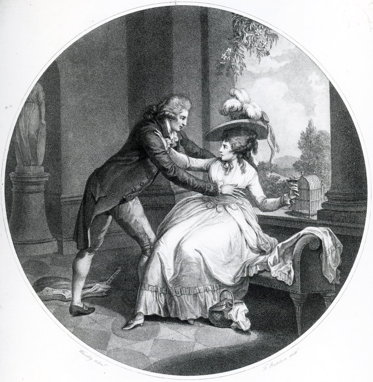 الذهب فينش ، 1789 بواسطة فرانسيس ويتلي