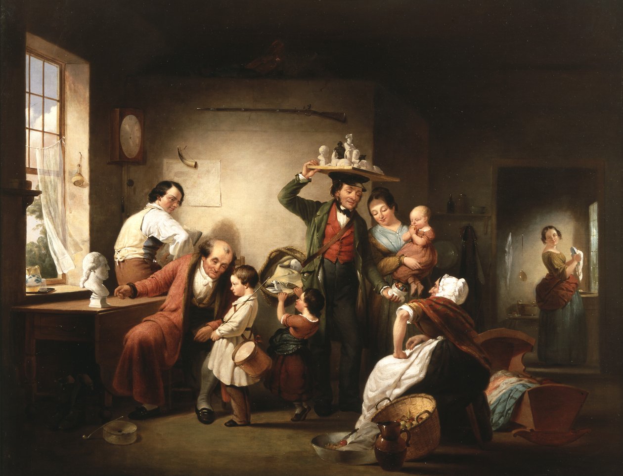 The Image Pedlar ، c.1844 بواسطة فرانسيس وليام إدموندز