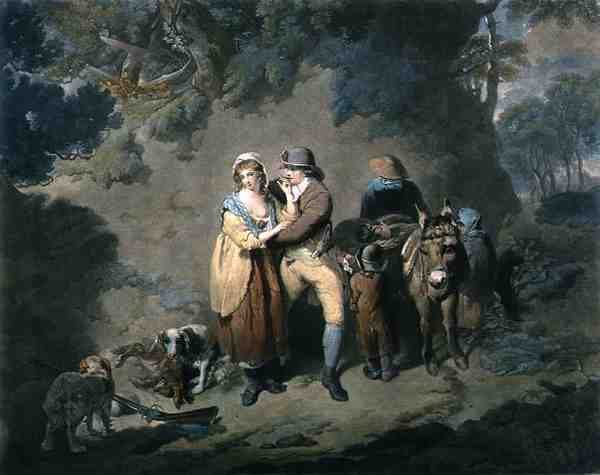 الرجل الرياضي الغرامي ، نقش تشارلز هودجز (1764-1837) ، حانة. بواسطة JR سميث بواسطة فرانسيس (بعد) ويتلي