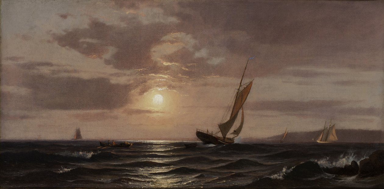 بعد ظهر الأحد ، كاليفورنيا. 1880 بواسطة فرانسيس أوغسطس سيلفا