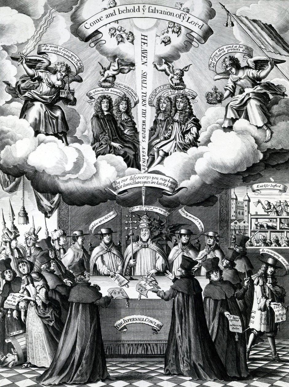 The Happy Instruments of Englands Preservation ، التي نشرها بنجامين كومب بعد فرانسيس بارلو ، أبريل 1681 بواسطة فرانسيس بارلو