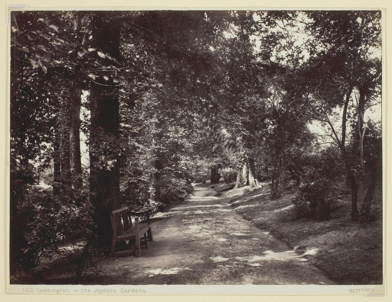 Leamington ، في حدائق Jephson ، 186094. بواسطة فرانسيس بيدفورد