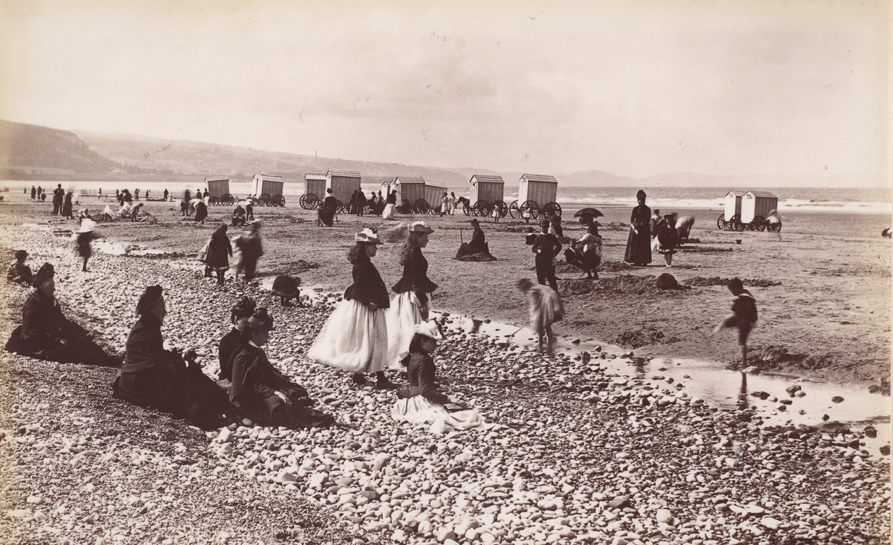 العمارة الشاطئية ، 1860. بواسطة فرانسيس بيدفورد
