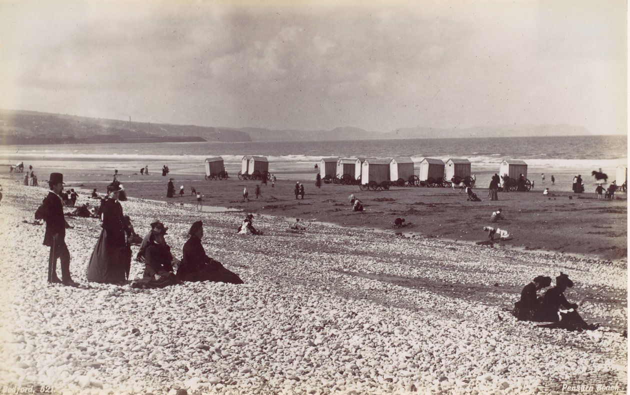 العمارة الشاطئية ، 1870. بواسطة فرانسيس بيدفورد