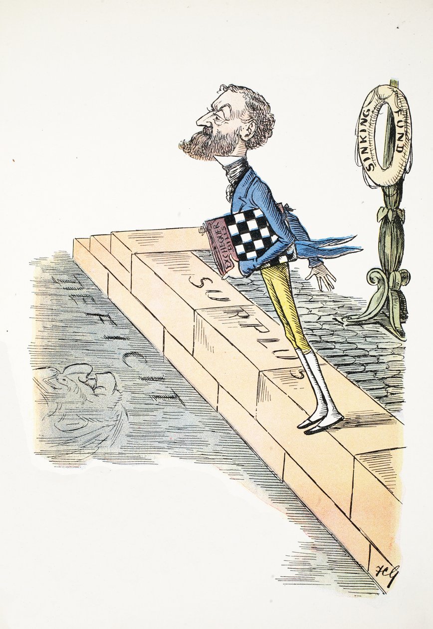 العاصمة F ، رسم توضيحي من الأبجدية Struwwelpeter ، الآية التي كتبها Harold Begbie (1871–1929) بواسطة فرانسيس كاروثرز جولد